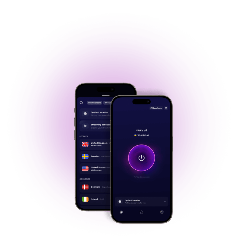 Interfaz principal de ClearVPN